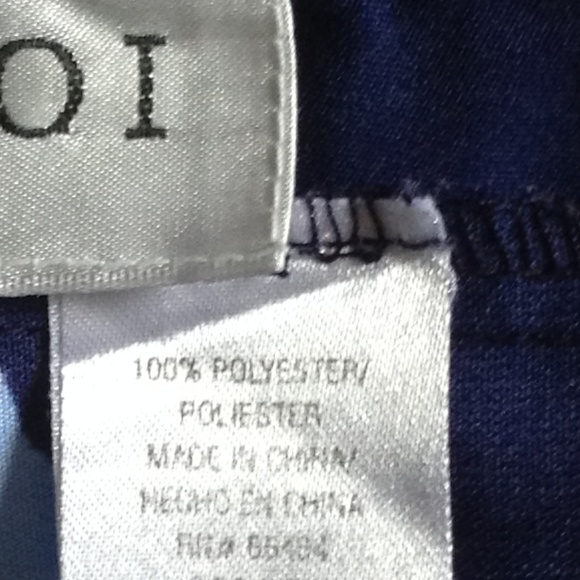 Studio I Blue Floral Sleeveless Shirt Dress - Picture 7 of 7